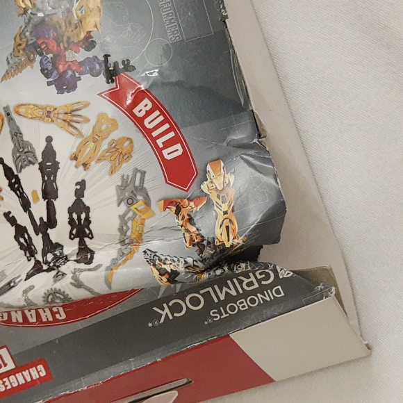 Transformers Construct-Bots Dinobot Grimlock 25 PIECES OPEN BOX w Box Damage - Picture 6 of 12
